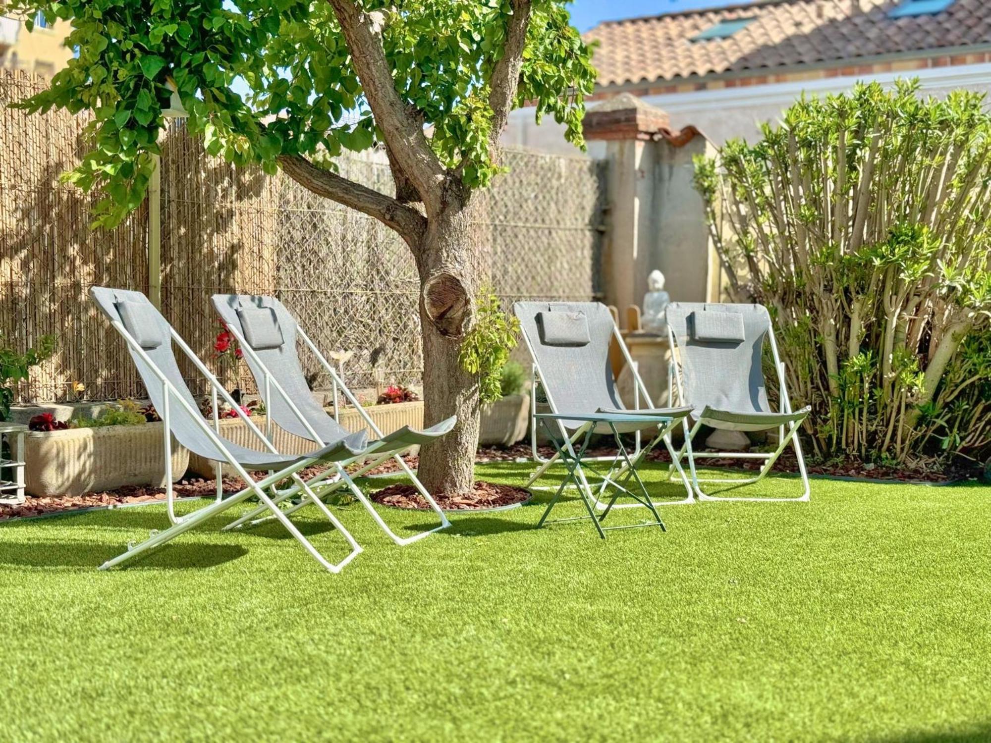 Maison Confort & Silence, Jardin & Barbecue Marsella Exterior foto